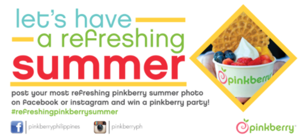 Pinkberry Summer Promotion