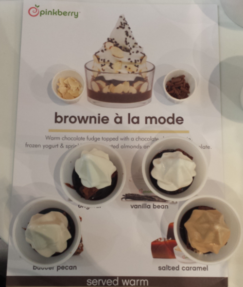 brownie ala mode flavors