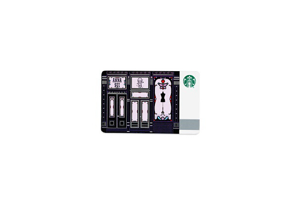 The Anna Sui x Starbucks Card is beautifully designed, inspired by Anna Sui’s iconic boutique.