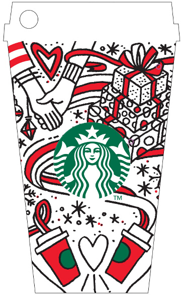 Starbucks Card #6142 Happy Holiday SE 2017