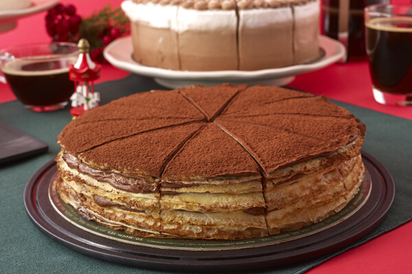 Chocolate Crepe Cake (Whole)